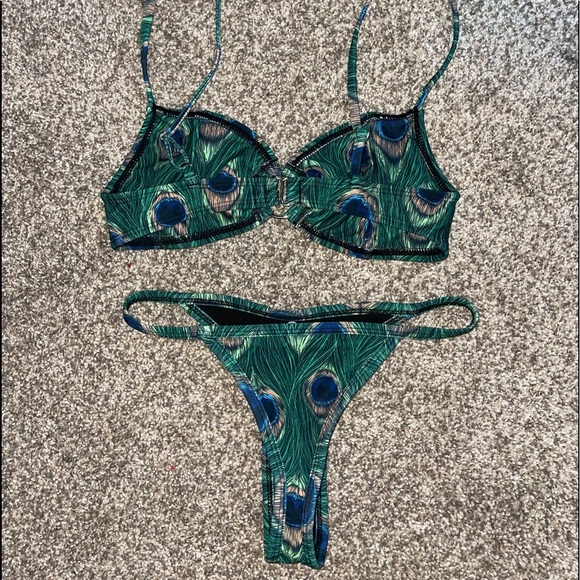 Peacock bikini set - Picture 3 of 5